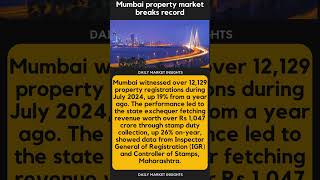 #mumbai property market breaks record