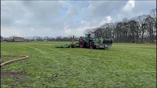 Sleepslangen met een Fendt 815