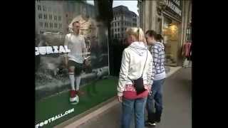 Franck Ribéry scares people at Sport Münzinger :D