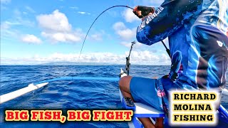 AGIMAT BIG FIGHT IN A BIG FISH | Richard Molina Fishing