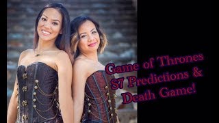 GAME OF THRONES Season 7: PREDICTIONS + DEATH GAME! *TEAM AMASIAN* Edition