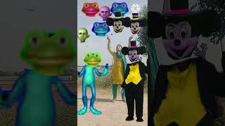 Dome to Casita frog to Mickey Mouse head matching game#YouTube #short