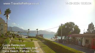 Live from Calis Beach, Fethiye Turkey