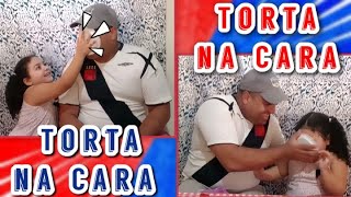 DESAFIO TORTA NA CARA | BRINCADEIRA | #tortanacara #brincadeiras