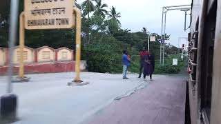 Departing from Bhimavaram Town Railway Station