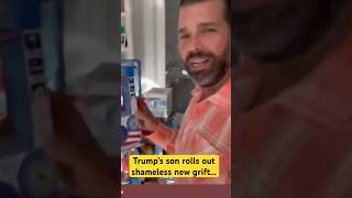 Trump’s son rolls out NEW GRIFT…😂