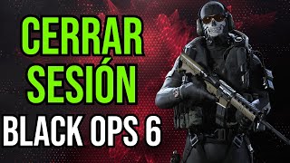 BO6 Black Ops 6 Cómo Cerrar Sesión y Cambiar Cuenta Perfil PC, PS4, PS5, XBOX ONE, Xbox Series S/X