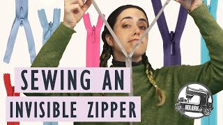 NDLWRKshop : HOW TO Apply an Invisible Zipper