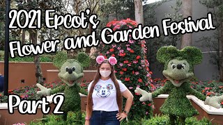 Eating Around the World at the EPCOT's Flower and Garden Festival