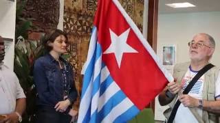 Morning Star flag-raising for West Papua (PMC)