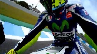 Valentino Rossi pole position lap Jerez 2016 - on board view ᴴᴰ