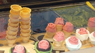 Ice Cream Flowers | Korean Street Food