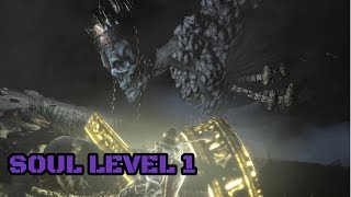 Dark Souls III - High Lord Wolnir (soul level 1)