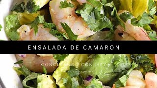 Como hacer Ensalada de Camarón con Aguacate