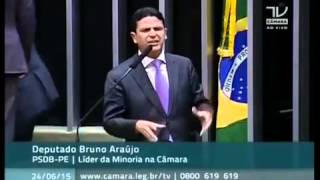 Dep. Bruno Araújo (PSDB-PE)  fala contrário ao projeto que reduz desonerações