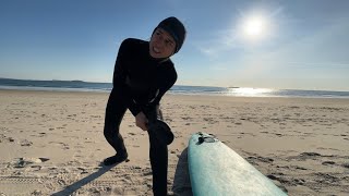 VLOGMAS DAY 1! SURFING EVERYDAY UNTIL CHRISTMAS IN MAINE!