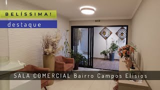 SALA COMERCIAL BAIRRO CAMPOS ELÍSIOS JUNDIAI LOCAÇÃO