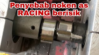 kenapa noken as racing berisik???