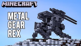 MINECRAFT : Metal Gear Rex Build