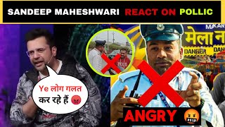 Sandeep Maheshwari react on Traffic police 😱| Sandeep Maheshwari angry on traffic police||