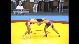 1994 Dünya serbest güreş şampiyonası 68 kg Yüksel Şanlı- Yunanlı ile müsabakası #güreş #wrestling