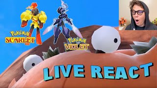 Megaman x Pokémon? NEW CRAB!? I LOVE THEM ALL! Tricky Gym Scarlet and Violet Live Reaction