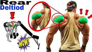 ضخم الكتف الخلفي بهذه التمارين الرائعة - Rear Delt Exercises