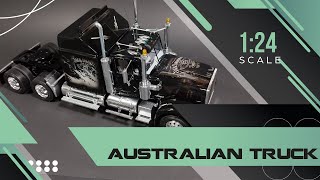 Australian Truck-Jack Daniels Livery - Italeri -Scale modeling - 1/24 Scale