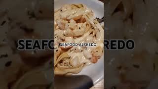 SEAFOOD ALFREDO #seafood #alfredo #shrimp #scallops #yummy #pastarecipe #pastalover #shorts #food