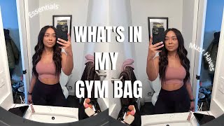 WHAT'S IN MY GYM BAG | ESSENTIALS 2021