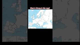 What Is Wrong In This Map? Find all! #shots #shorts #breaking #countryballs #trend #viral #map