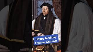 July 2: Happy Birthday Thomas Cranmer! #englishhistory #tudor #tudorhistory #england #history