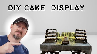 THE EASIEST DIY Wooden Cupcake Display for Events You Won't Believe