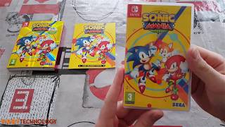 DÉBALLAGE DE SONIC MANIA PLUS SUR NINTENDO SWITCH !