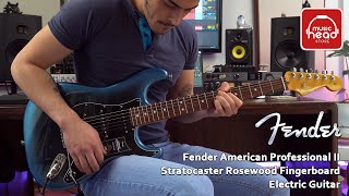 Fender Stratocaster American Professional II Rosewood Fingerboard Electric Guitar Dark Night