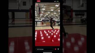 Zion post dunk on Ig😧 😳 #basketball #nba #prime #zionwilliamson