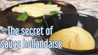 How to make Hollandaise Sauce | Fransiz Cheflerin Gizli Sosu Hollandaise