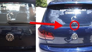 Rear Wiper Delete In Under 8 Minutes MK6 GTI