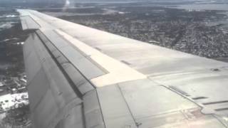 Delta Airlines MD-88 Landing At Providence Airport