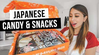 Trying Japanese Candy + Snacks: Tokyo Treat Unboxing & Taste Test (Premium Box)