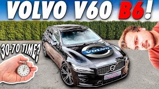 300hp VOLVO V60 B6 Review // 0-60, 30-70, MPG tested & MORE!