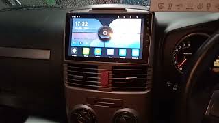 PART 2 Toyota Rush HASIL ganti head unit android + frame 9 inch rapi dan presisi