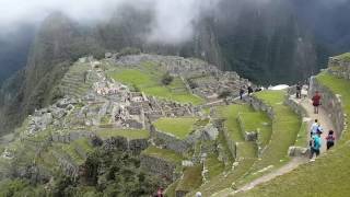 Clouds Rolling Over Machu Picchu