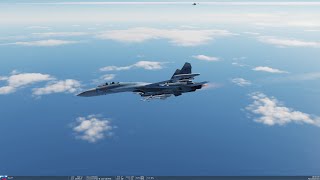 F15 Vs Su 27 BVR-dcs