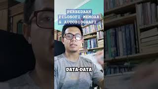 Perbedaan Filosofi Memoar & Autobiografi #penulis #penulispemula #autobiografi #memoar