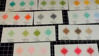 Color Refresh 101 - featuring Stampin' Up's 2013 Color Changes