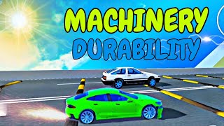 CAR CRASH SIMULATOR GAMEPLAY  MACHINERY DURABILITY BEST CAR