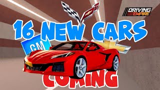 16 NEWS CARS COMING THIS FRIDAY! GENERAL MOTORS LICENSED