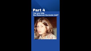 Historical Homicide Unit Solves Four Cases -  Part 4 - Barbara MacLean