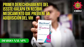 Julio, primer derechohabiente del ISSSTE que recibe medicamento referido y preventivo contra el VIH